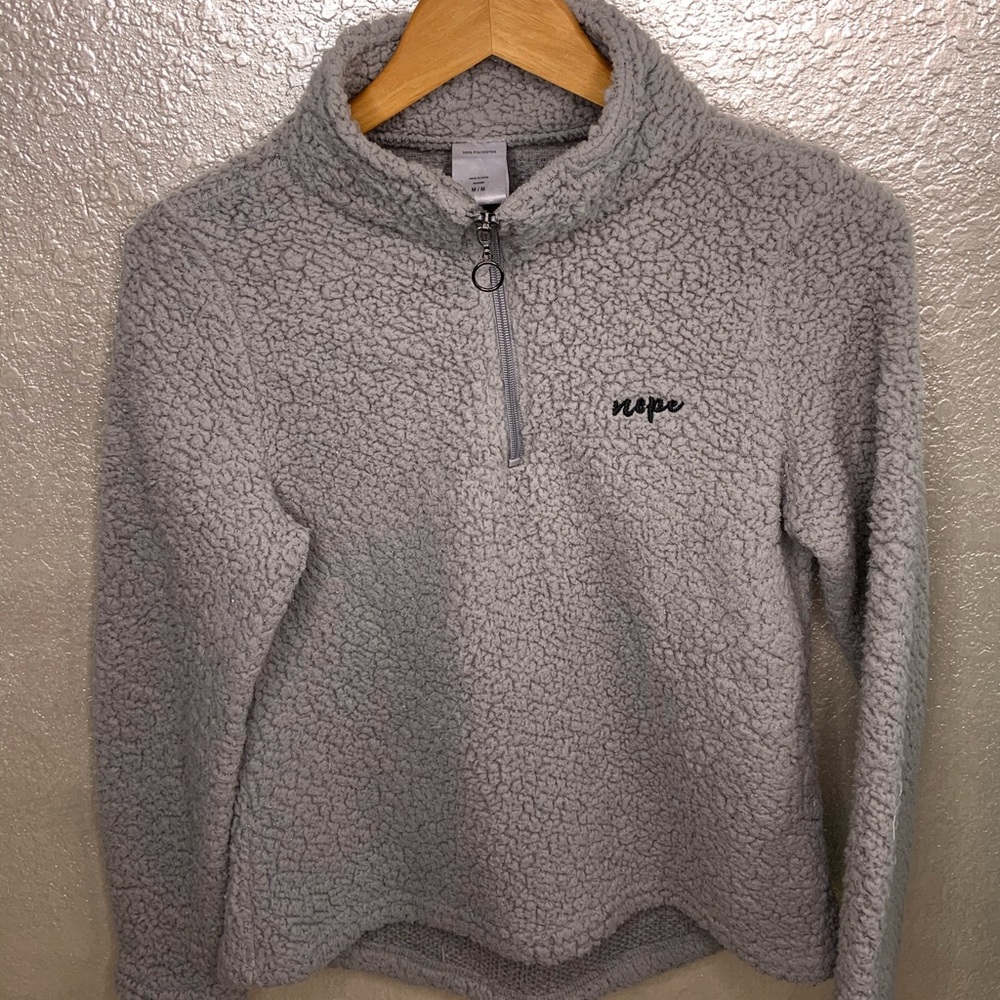 Pull over jacket